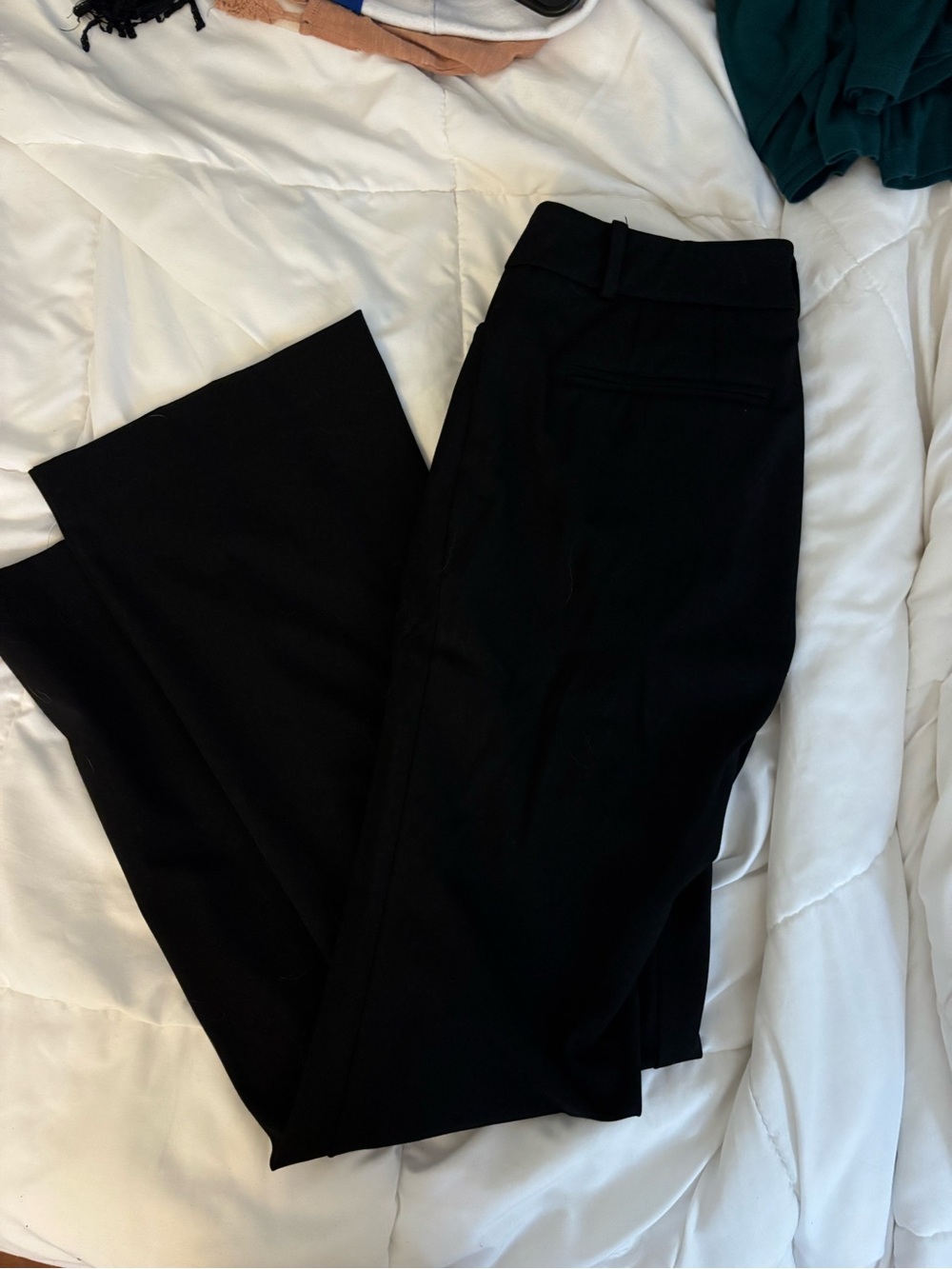 Women's Black Tailored Trousers - Sleek Workwear